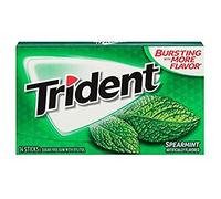 Trident Gomma da masticare senza zucchero, 14 bastoncini, 26 g