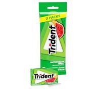 Trident Gomme da masticare all'anguria, confezione da 3 bastoncini