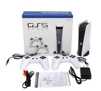 TRIDEO Classic Retro Game Station 5: 300 giochi integrati a 8 bit, console cablata USB, uscita AV per TV, esperienza di gioco portatile retrò definitiva con console TV GS5