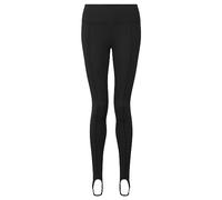 TriDri Collant da danza con staffa riciclata da donna/donna, Nero , S
