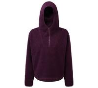TriDri Felpa con Cappuccio Cerniera ad un quarto Donna (RW7868)