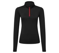 TriDri® Le donne TriDri® riciclato a maniche lunghe spazzolato posteriore 1⁄4 zi