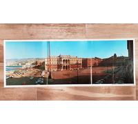 Trieste 1968 Stampa enorme da parete Piazza Unità d'Italia Friuli-Venezia Giulia