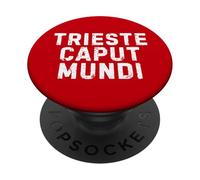 Trieste Caput Mundi Città Simpatica Uomo Donna Bambino PopSockets PopGrip Adesivo