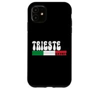 TRIESTE City Italia Bandiera Vintage Italia per gli amanti dei viaggi Custodia per iPhone 11