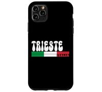 TRIESTE City Italia Bandiera Vintage Italia per gli amanti dei viaggi Custodia per iPhone 11 Pro Max