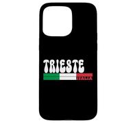TRIESTE City Italia Bandiera Vintage Italia per gli amanti dei viaggi Custodia per iPhone 15 Pro Max