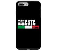 TRIESTE City Italia Bandiera Vintage Italia per gli amanti dei viaggi Custodia per iPhone 7 Plus/8 Plus
