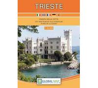 Trieste. Pianta della città 1:10.000 (cm 67x99). Ediz. italiana, inglese, francese, tedesca e spagnola