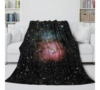 Trifid Nebulosa M20 Coperta Soffice - Universo Stellato Coltre Regalo Compleanno Per Figlio/figlia/nipote/nipotina/amico - Coltre Accogliente Come Un Abbraccio in Una Coperta 40x50inch(100x130cm)
