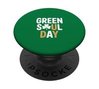 Trifoglio irlandese Green Soul Day PopSockets PopGrip Adesivo