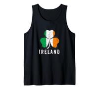 Trifoglio per Orgoglio Irlandese una Bella Bandiera Irlanda Canotta