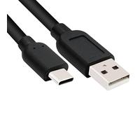 Trifoo Cavo USB C da 1 m, USB-C a USB, adattatore di ricarica, adattatore di ricarica, caricatore rapido, spina/spina nera