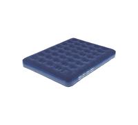 Trigano - Materassini gonfiabili a due posti - Matelas Velours Pompe Intégrée 2p - Blu