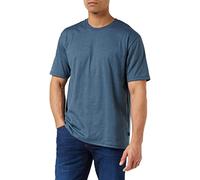 Trigema 637202 T-Shirt, Blu (Jeans-Melange 643), L Uomo