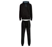 Trigema 6799058 Tuta da Uomo per Il Tempo, Nero