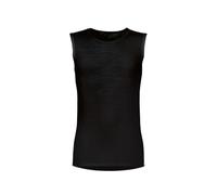 Trigema Canottiera da Uomo in Lana Merino, Nero, M