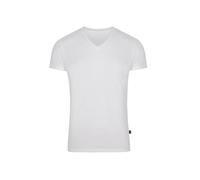 Trigema V T-Shirt, Bianco(Weiß (Weiss 001), XL Uomo