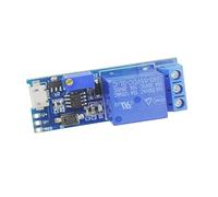 Trigger Delay Temporizzatore Relè Conduzione Modulo Relè Temporizzato Interruttore di Ritardo Ampia Tensione 5V-30V