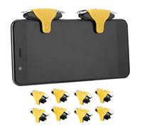 Trigger per Controller di Gioco Pubg, Controller di Gioco per Telefono in Metallo Gamepad Pulsante Trigger Controller Gamepad per Pubg (YELLOW)
