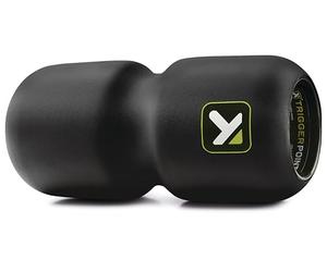 TriggerPoint CHANNEL Foam Roller, 33cm - Rullo in EVA testurizzato per compressione mirata, mobilità e idratazione, rullo livello 3 con canale, video istruttivi gratuiti, arancione/nero