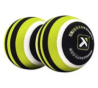 Trigger Point Massaggiatore MB2 - Roller doppio regolabile resistente all'acqua - Verde/Bianco/Nero