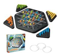 Triggle Gioco da Tavola, Gioco Del Triangolo A Catena, GiocIo Interattivo Multigiocatore A Triangolo Con Elastico Giocattoli Puzzle Da Tavolo, Adulti, Bambini, Festa In Famiglia