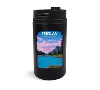 Triglav Solvenia National Park tazza da viaggio, bicchiere da viaggio, tazza da caffè isolata, tazza portatile