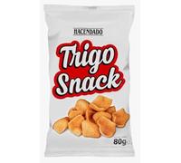 Trigo Snack Sabor Ahumado, Snack di Mais Fritto, Gusto Cocktail, 80g, pack 5