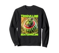 Trigullini watermelini italian brain rot meme divertente Felpa