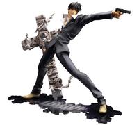 Kotobukiya Trigun Badlands Rumble Artfx J 1/8 Nicholas D Wolfwood Renewal Package Version 20 Cm Statue Argento