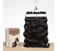 TRIIPPY Fasci di capelli veri ondulati cambogiani grezzi, 100% capelli grezzi cambogiani, 3 ciocche, triplicano la durata rispetto al normale fascio di capelli vergini, n. 1 marchio di capelli crudi
