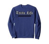 Trike Life Bike Chain Triciclo Regalo Rickshaw Cycling T-Shirt Felpa