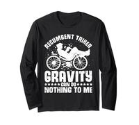 Triker Recumbent Gravity Non può Fare Nulla Trike Biker Maglia a Manica