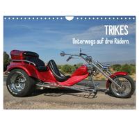 Trikes - Unterwegs auf drei Rädern (Wandkalender 2027 DIN A4 quer), CALVENDO Mon