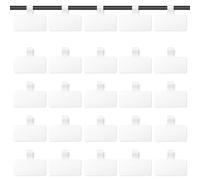 Trilancer Etichette per Cavi di Grandi Dimensioni, per Organizzare i Cavi e Distinguerli, Etichette e Tag per Fili, Riutilizzabili - 20 PZ