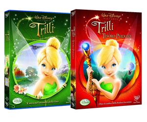 TRILLI + TRILLI e Il Tesoro Perduto 2 FILM (2 DVD) Walt Disney
