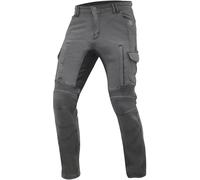 Trilobite Acid Scrambler Doublelayer Jeans da moto, grigio, Taglia 30/32