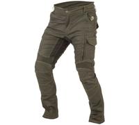 Trilobite Acid Scrambler Doublelayer Jeans da moto, Kaki, Taglia 32/32