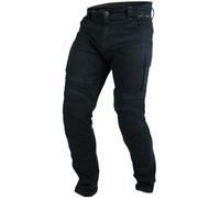 Trilobite Parado AAAA Doublelayer Slim Jeans da motociclista, nero, taglia 34 per maschi