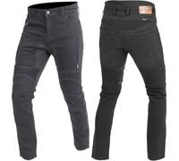 Trilobite Parado Black Monolayer Slim Jeans da moto, nero, taglia 32 36
