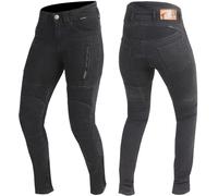 Trilobite Parado Black Skinny Jeans da moto da donna, nero, taglia 32 34 per donne