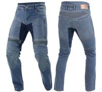Trilobite Parado Blue Monolayer Slim Jeans da moto, blu, taglia 34 46