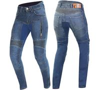Trilobite Parado Blue Monolayer Slim Jeans da moto da donna, blu, taglia 26 34 per donne