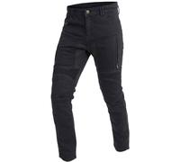 Trilobite Parado AAAA Doublelayer Slim Jeans da motociclista, nero, taglia 30 32 per maschi