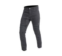 Trilobite Parado Black Monolayer Slim Jeans da moto, nero per maschi