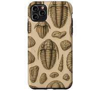 Trilobites Fossils and Rocks Pattern for Fossil Hunters Custodia per iPhone 11 Pro Max
