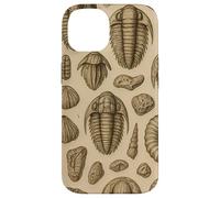 Trilobites Fossils and Rocks Pattern for Fossil Hunters Custodia per iPhone 14