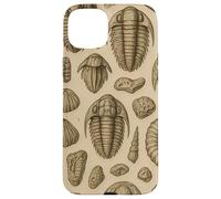 Trilobites Fossils and Rocks Pattern for Fossil Hunters Custodia per iPhone 15 Plus