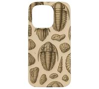 Trilobites Fossils and Rocks Pattern for Fossil Hunters Custodia per iPhone 15 Pro